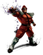 M. Bison's official artwork from Super Street Fighter IV