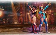 Underground Arena in R. Mika's Champion Edition character artwork.