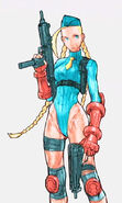 Cammy in her 2P outfit from Cannon Spike.