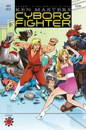 Mech-Zangief featured in a variant cover for a issue of Udon's Street Fighter Unlimited