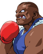 Balrog in Street Fighter Alpha 3.