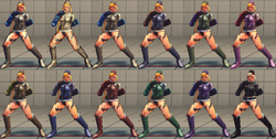 All Cammy Costumes - Ultra Street Fighter 4 