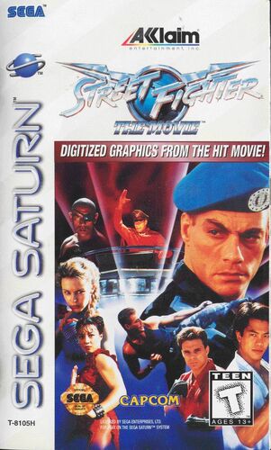 Street Fighter The Movie game cover