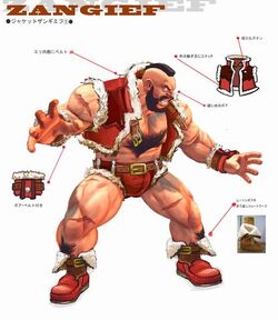 Zangief Imagens do personagem, Images, Street Fighter II, Museu