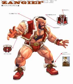 Zangief, Wikia Liber Proeliis