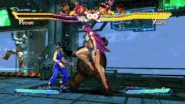 Head Bazooka Combo.gif (9.63 MB) Poison comboing Love Storm after Ling Xiaoyu gets hit with Head Bazooka to further punish Xiaoyu with Love Storm in Street Fighter X Tekken.