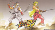 Street Fighter IV: Ryu and Ken wallpaper.