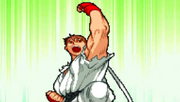 Street Fighter Alpha 3: Ryu's Ending.