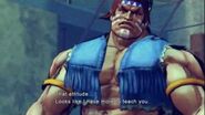 Super Street Fighter IV (AE) - T.Hawk's Rival Cutscene English Ver