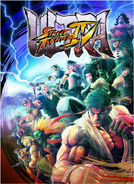 Ultra Street Fighter IV Japanese arcade poster.