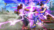 Tenma Shurettou in action in Street Fighter X Tekken.