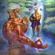 Ascetics' Meeting by Hiro Suda