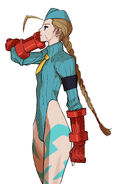 Cammy from the Street Fighter Alpha Anthology cover