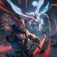 TEPPEN: Unwavering Blade by Francis Tneh. (featuring Lucia from Devil May Cry 2).