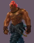 Akuma illustration by Bengus.