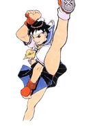 Sakura artwork from Street Fighter Alpha 2.