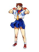 Sakura from Street Fighter Alpha 3