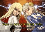 A mocked vs. screen of Ingrid and Lili officially commissioned by Tekken producer Katsuhiro Harada