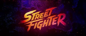 The movie logo for Street Fighter.
