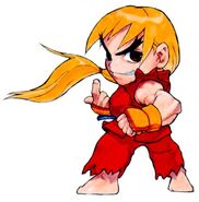 Ken in Super Puzzle Fighter II Turbo