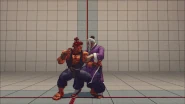 Akuma's Light, Medium, Heavy, and EX Goshoryuken in Ultra Street Fighter IV.