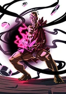 Oro using an imitation of the Satsui no Hado in Musings on a Still Night (part 2)