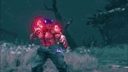 Gif animation of Kage using Shun Goku Satsu against Cammy in Street Fighter V.