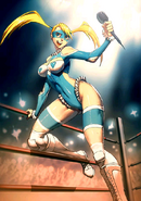 Ilustration for the artbook Street Fighter: World Warrior Encyclopedia.