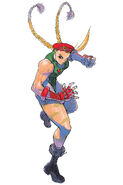 Artwork from Super Street Fighter II Turbo.