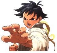 Makoto's Street Fighter III: 3rd Strike portrait.