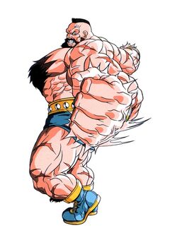 Zangief artwork for @Capcom_Unity's Street Fighter II: Special