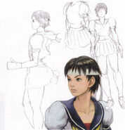 SFIV-Sakura concept fine art-1