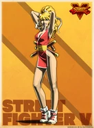 Maki's Shadaloo C.R.I. art.