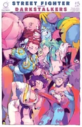 Street Fighter Vs Darkstalkers #5 Cover B: by Andrea cofrancesco.