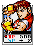 Guy's card in SNK vs. Capcom: Card Fighters Clash