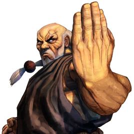 Character select Gouken SFIV