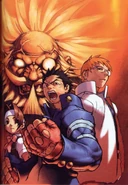 Artwork for the Rival Schools, Gamest Guidebook: by Edayan.