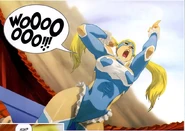 R. Mika in UDON's Street Fighter II Turbo comic.