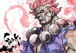 3rd Strike Akuma art by Motoki Yoshihara