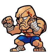 Kbp SFPS sagat.jpg (28 KB) Street Fighter: Puzzle Spirits: Artwork by Kinoshita Reiko.