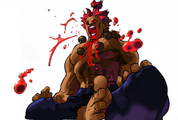 Akuma artwork #8, Street Fighter Alpha