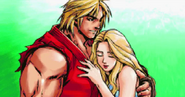 Ken's ending in Super Street Fighter II Turbo Revival.