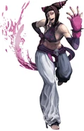 Juri in Street Fighter X Tekken.