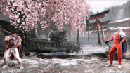 Ryu's Normal and OD Raiko Hadoken.