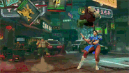 Animated GIF from Nash's trailer demonstrating the Moonsault Slash comboed into an EX Sonic Scythe