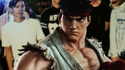 Ryu in a Red Bull BC advert.