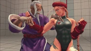 Gen performing Zetsuei against Cammy.
