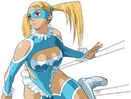 R. Mika in Street Fighter Alpha 3.