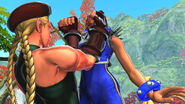 Cammy bullies Xiaoyu with her CQC Cross Art version