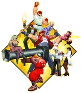 CFC2-Cast-Shot.png (914 KB) Capcom Fighting Collection 2 cast shot.